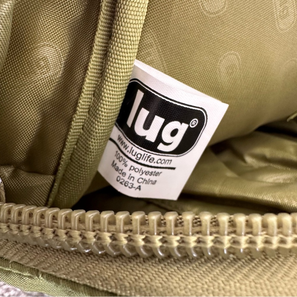 Lug Puddle Jumper Overnight Travel Gym Bag Lime Green - Picture 9 of 13
